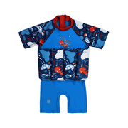 Splash About Kids Sleeved Floatsuit, Sea Life, 1-2 Years